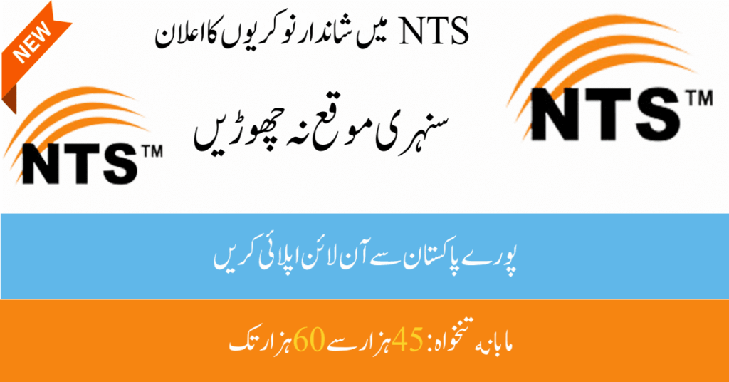 NTS Jobs 2024 National Testing Services of Pakistan | www.nts.org.pk